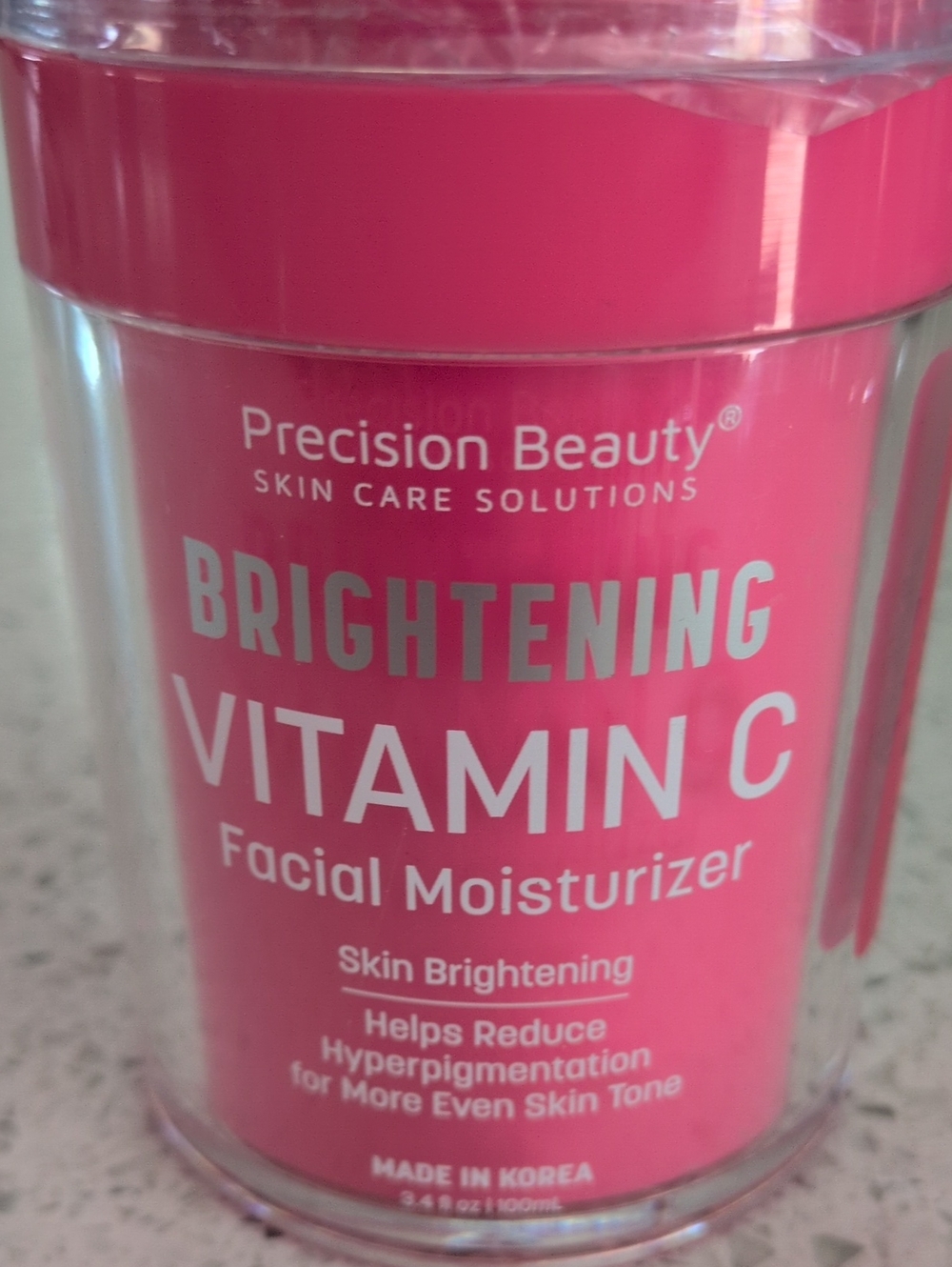 PRECISION BEAUTY Brightening Vitamin C Facial Moisturizer — Pink
